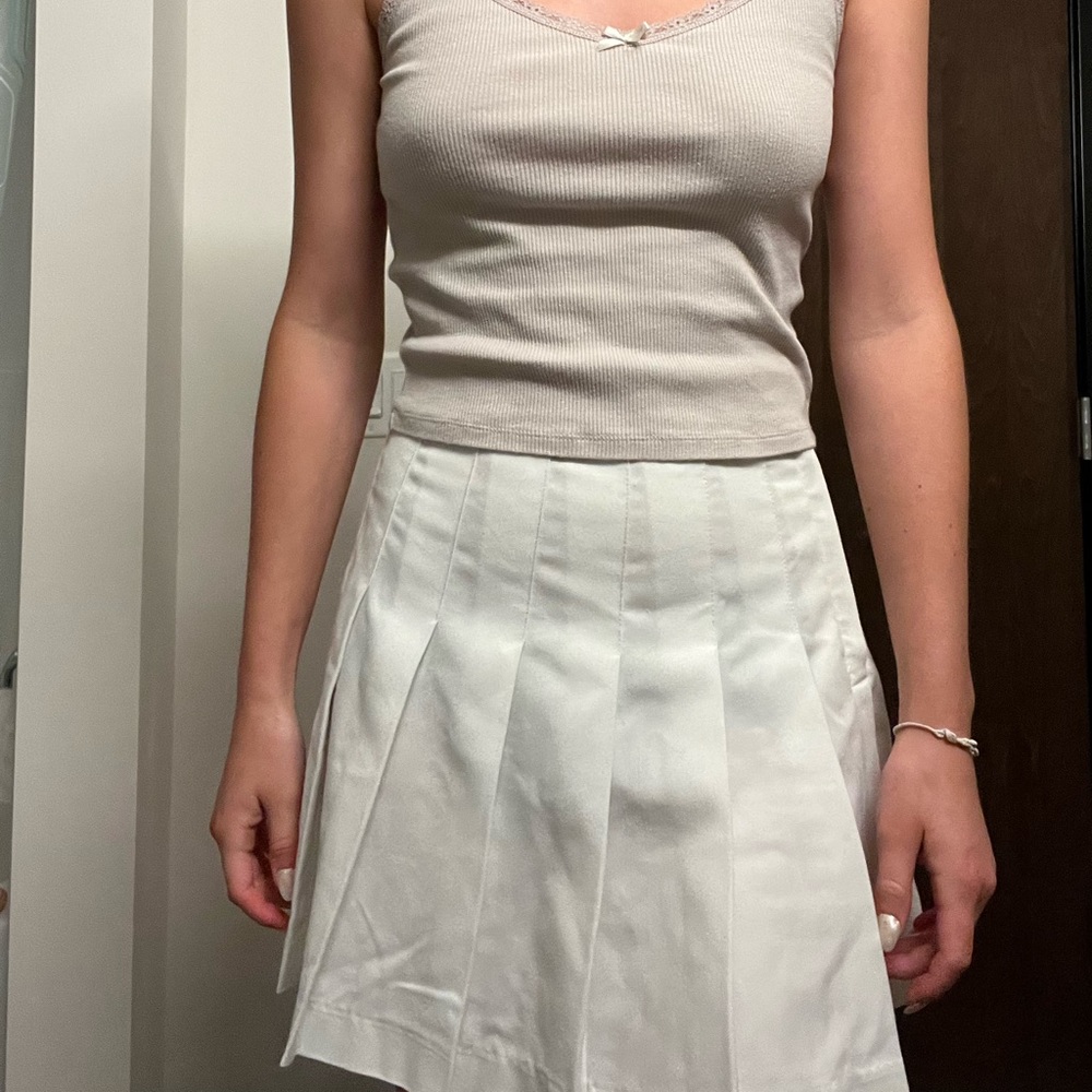 Womens white skirt